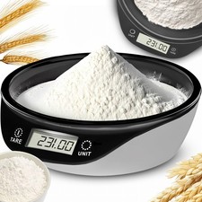 Küchenwaage mit Schüssel und