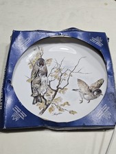 Johann Seltmann Vohenstrauß Sammelteller Wandteller „Stieglitze Serie mit Vögel“