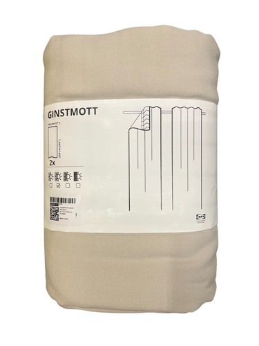 New ikea ginstmott curtains - new,
