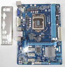 Gigabyte GA-H61M-DS2V, Socket 1155, Intel Mainboard  mit I/O Blende