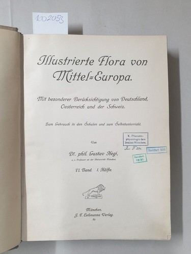 Llustrierte flora von - flora,