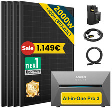 Balkonkraftwerk 2000W mit