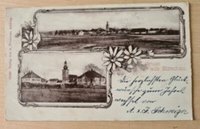 AK Hirschau Oberpfalz Schnaittenbach Gebenbach 1901 Postkarte frankiert gelaufen