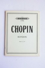 Noten. Chopin.  Rondos.  Op