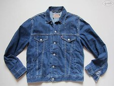 Levi's Herren Jacke Jeansjacke, Gr. L, Cool ! Unikat: Biker Jacket mit NIETEN !