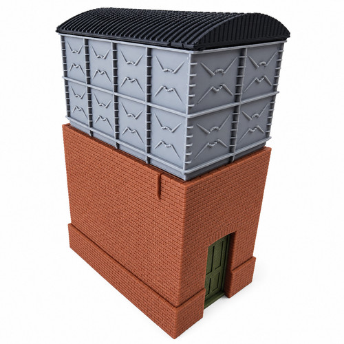 Modelleisenbahn wasserturm 5cm - wasserturm,