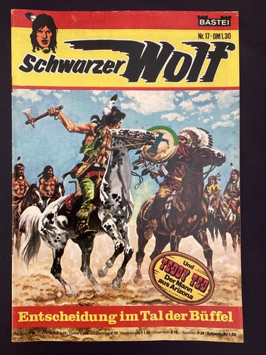 Bastei comic schwarzer wolf - wolf, #