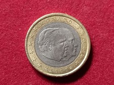 Monaco 1 Euro Münze 2001