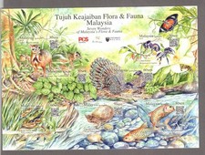 Malaysia - Kleinbogen von 2016