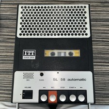 Tragbarer Kassettenrecorder ITT Schaub-Lorenz SL58 automatic, 1979. #BA716