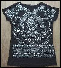 ~HALLHUBER~Long-Shirt~Tunika~Minikleid~Hotfix~Bling Bling~Gr. S (ca. 40/42)~