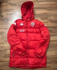 Herren Daunenmantel mit Kapuze KAPPA - Mainz 05 rot Gr. L / neuwertig