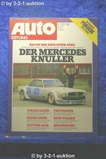 Auto Zeitung 7/78 DB 450 SLC