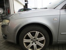 Kotflügel links Audi A4 S4 B7 8E QUARZGRAU LY7G grau
