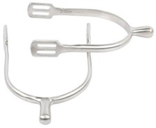 Harrys Horse Kugelsporen gebürsteter Edelstahl