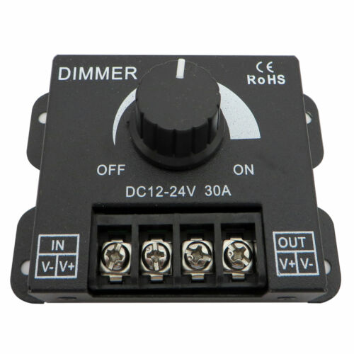 Led pwm dimmer 24 - 12, volt