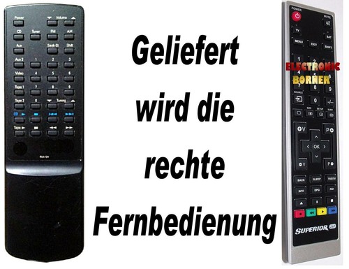 Ersatz fernbedienung für - fernbedienung,