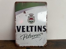 VELTINS BIER Blechschild 20cm