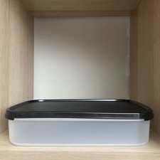 Tupperware Eidgenosse Vorratsdose 2 L Schwarz  – Aufbewahrungsdose Original Neu