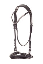 Gebisslose Trense Zaum Glitzerstirnband Crownclub Leonie Sidepull