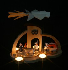 Teelicht - Pyramide Bäckerei