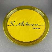 ? Metaxa Weinbrand Tablett Gummiert • 37cm Durchmesser • gebraucht ?