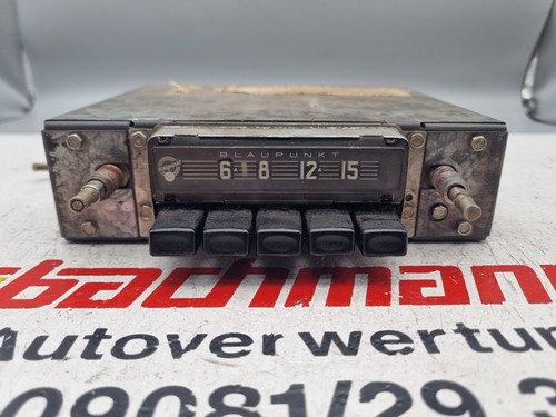 Oldtimer autoradio blaupunkt - autoradio,