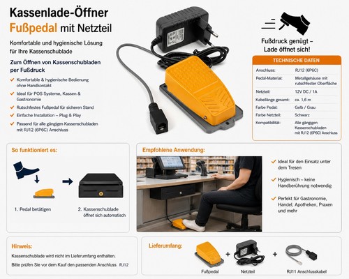Cash drawer release geldlade - release,