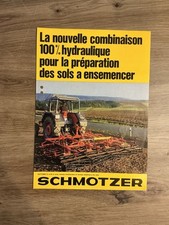 Orig. SCHMOTZER Landmaschinen MASSEY FERGUSON Traktor Prospekt Brochure E6