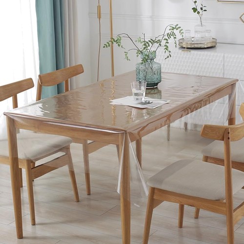 Transparente tischdecke pvc - transparente,