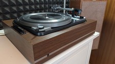 Dual 1019 Reibrad-Plattenspieler/Plattenwechsler gewartet in Nussbaumzarge CK5