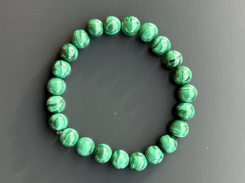 Natur malachit armband 8 - cm,