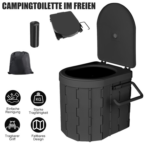 Campingtoilette faltbar mit - faltbar,