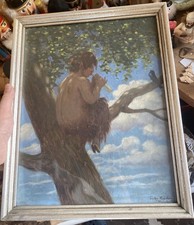 Jugendstil Gemälde Öl