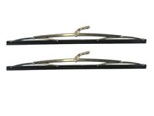 Edelstahl Qualität chrom Look Wischerblätter für Fiat 124 Spider Scheibenwischer