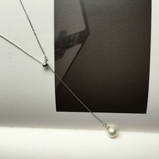Neue Damen Collier Perle echt