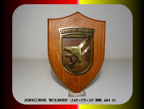 Wappenplakette zerstörer - wappenplakette,
