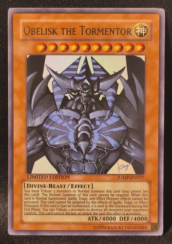 Yugioh obelisk the tormentor - obelisk,