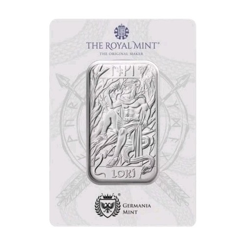 1oz silberbarren the - silberbarren, royal