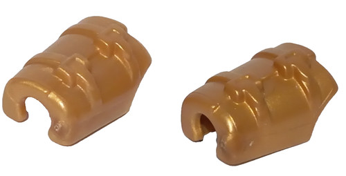 Playmobil breite goldene - x2,