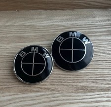 2x Emblem 74mm 82mm Für BMW