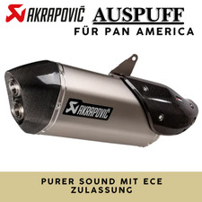 Harley Pan Amerika Auspuff von