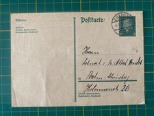 Ganzsache Erkner 6.5.1930