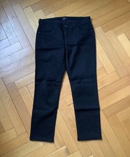 schwarze MAC Jeans Carrie Pipe, Gr. 40, L 30, neuwertig