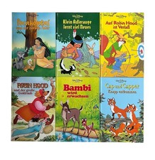 6× Walt Disney Buch