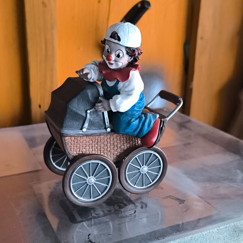 Gilde clown figur - figur, im