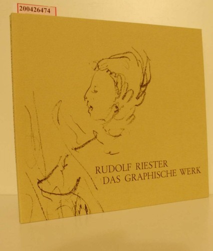Rudolf riester das graphische - rudolf,
