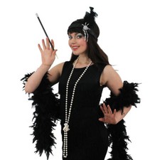 DAMEN FLAPPER MÄDCHEN KOSTÜM