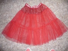 Petticoat   Gr. 38 - 40 rot  50er Jahre, Rockabilly Tüllrock