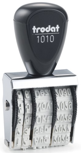 Trodat datumstempel 1010 - datumstempel,